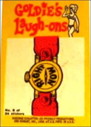 Laugh-In  (Sticker Set) card 6 Right Now