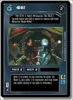 Star Wars: Premiere Limited (Base Set) card 29 DS-61-2