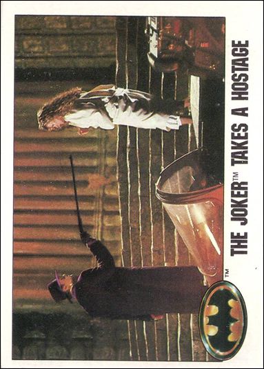 Batman: Series 1 (Base Set) card 111 The Joker Takes a Hostage