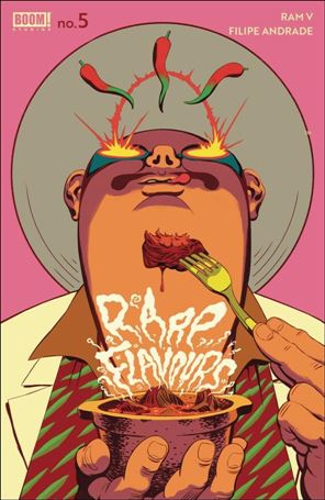Rare Flavours issue 5-B Javier Rodriguez Cover