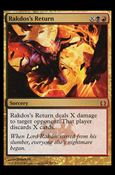 Magic the Gathering: Return to Ravnica (Base Set) card 188 Rakdos's Return