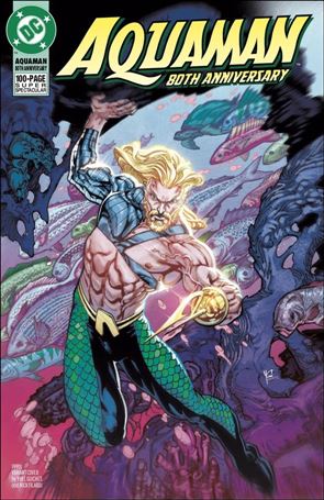 Aquaman 80th Anniversary 100-Page Super Spectacular issue 1-G Yvel Guichet 1990s Cover