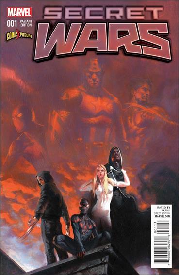 Secret Wars issue 1-SE Gabriele Dell'Otto ComicXsposure Cover