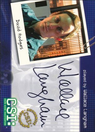 CSI: Crime Scene Investigation - Series Two (Autograph Set) Cover Image 1