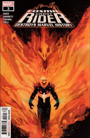 Cosmic Ghost Rider Destroys Marvel History issue 3 Gerardo Zaffino Cover