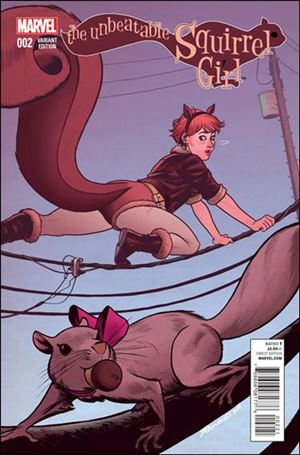 Unbeatable Squirrel Girl (2015/03) issue 2-B Joe Quinones 1:25 Cover