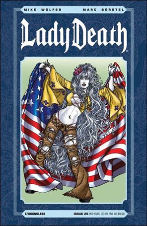 Lady Death (2010) issue 25-GD Pop Star Cover 1/750