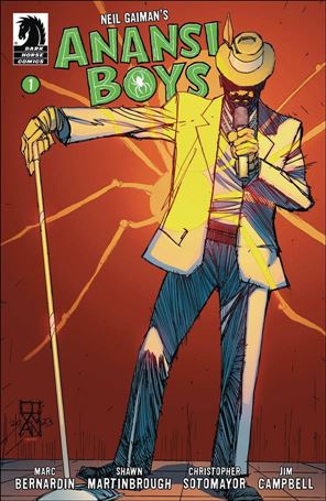 Anansi Boys  issue 1-C Denys Cowan Cover