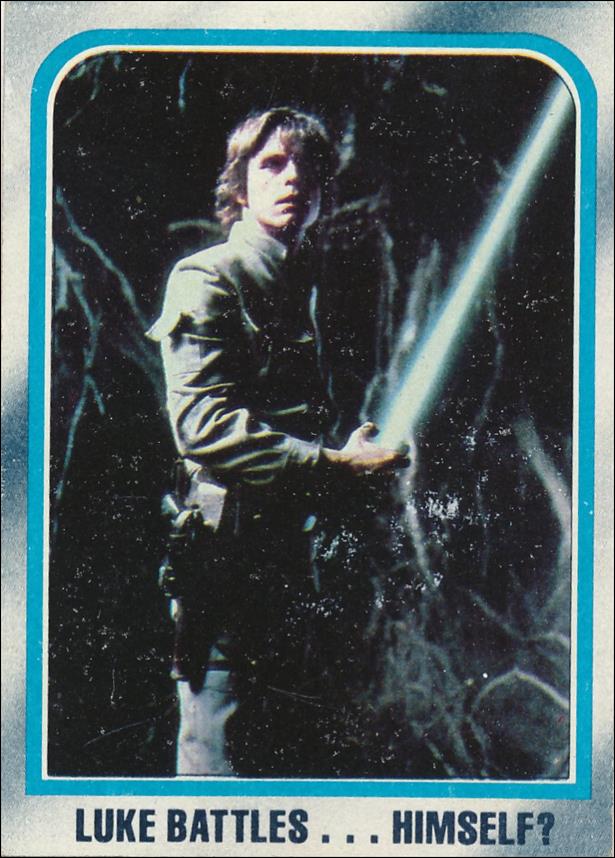 Star Wars: The Empire Strikes Back: Series 2 (Base Set) card 247 Luke Battles... Himself?