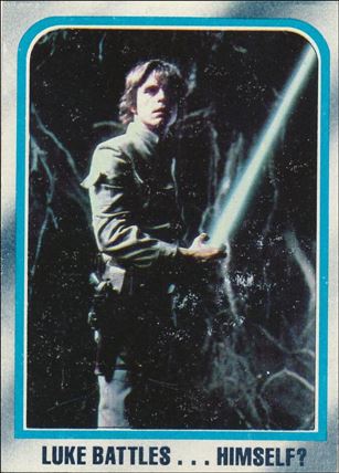 Star Wars: The Empire Strikes Back: Series 2 (Base Set) card 247 Luke Battles... Himself?