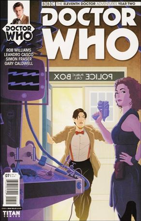 Doctor Who: The Eleventh Doctor Year Two issue 7 Brian Miller Cover