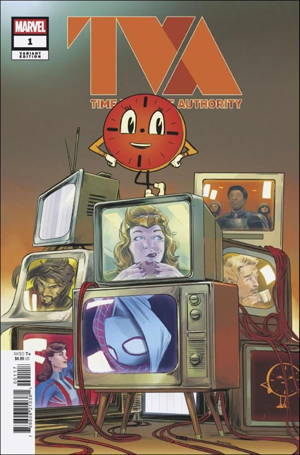 TVA issue 1-D Carmen Carnero 1:25 Cover