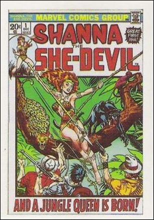 Marvel Super Heroes First Issue Covers (Base Set) card 27 Shanna
