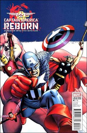 Captain America: Reborn issue 4-C John Cassaday 1:25 Cover