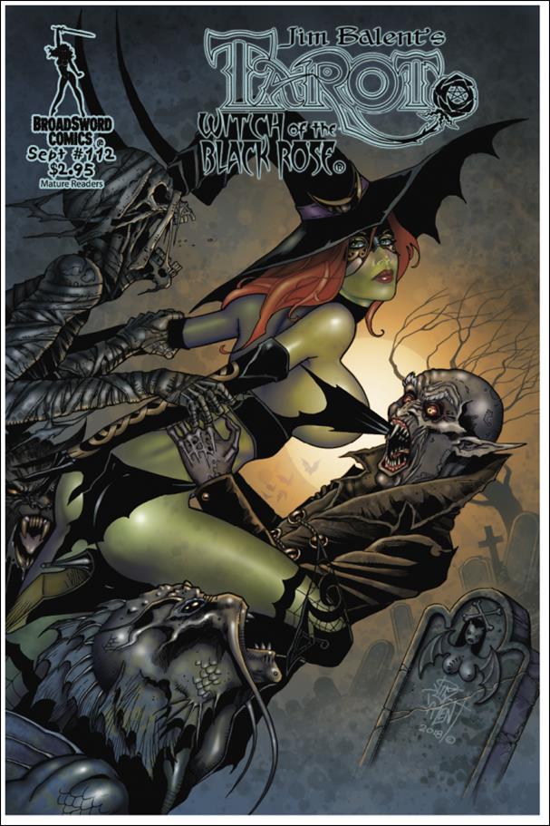 Tarot: Witch of the Black Rose issue 112 Tarot & Monsters Cover