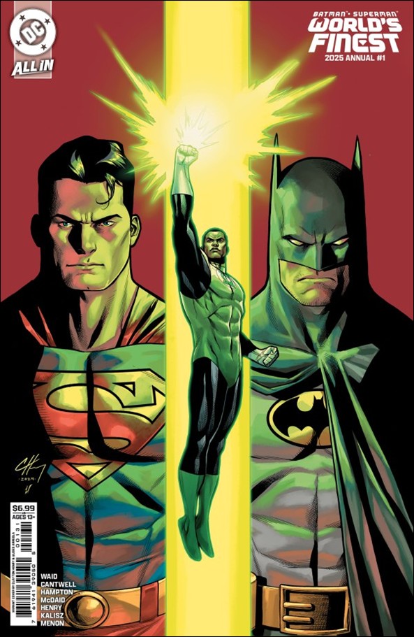 Batman / Superman: World's Finest 2025 Annual issue 1-B Clayton Henry Cardstock Cover