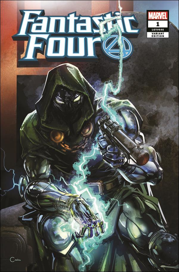 Fantastic Four (2018) issue 1-SR Clayton Crain Scorpion Comics Cover