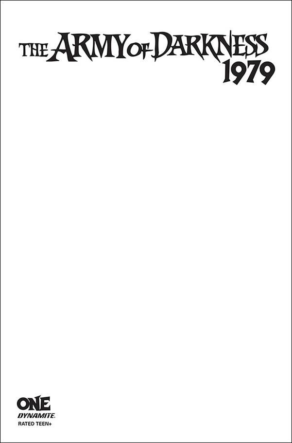 Army of Darkness 1979 issue 1-E Blank Authentix Cover