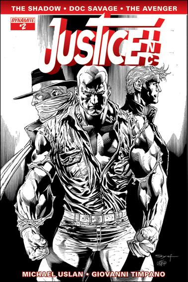 Justice, Inc. (2014) issue 2-F Ardian Syaf 1:15 Black & White Cover