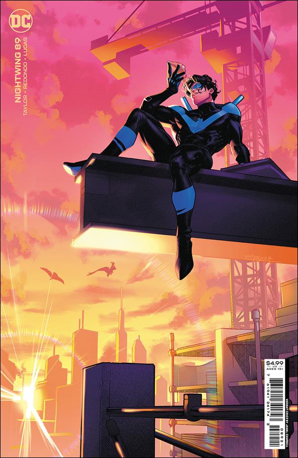 Nightwing (2016) issue 89-B Jamal Campbell Cardstock Cover