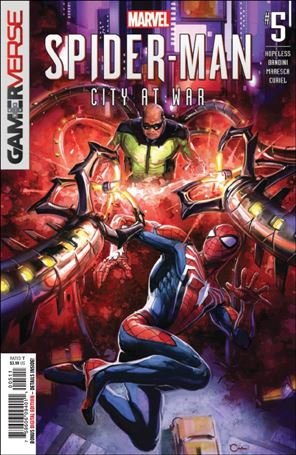 Spider-Man: City at War issue 5 Clayton Crain Cover