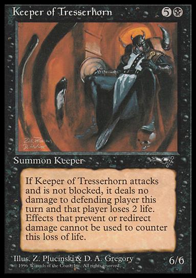Magic the Gathering: Alliances (Base Set) card 52 Keeper of Tresserhorn