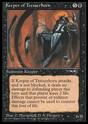 Magic the Gathering: Alliances (Base Set) card 52 Keeper of Tresserhorn