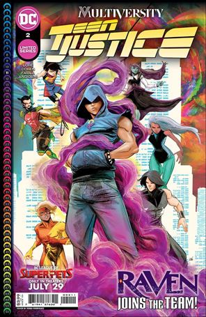 Multiversity: Teen Justice issue 2 Robbi Rodriguez Cover