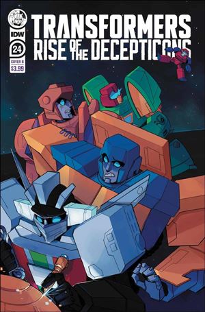 Transformers (2019) issue 24-B Red Powell Cover