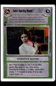 Star Wars: Premiere Unlimited (Base Set) card 321 Leia's Sporting Blaster