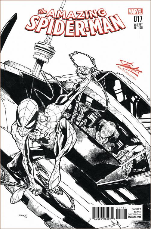Amazing Spider-Man (2015) issue 17-D Humberto Ramos Stan Lee Collectibles Sketch Cover