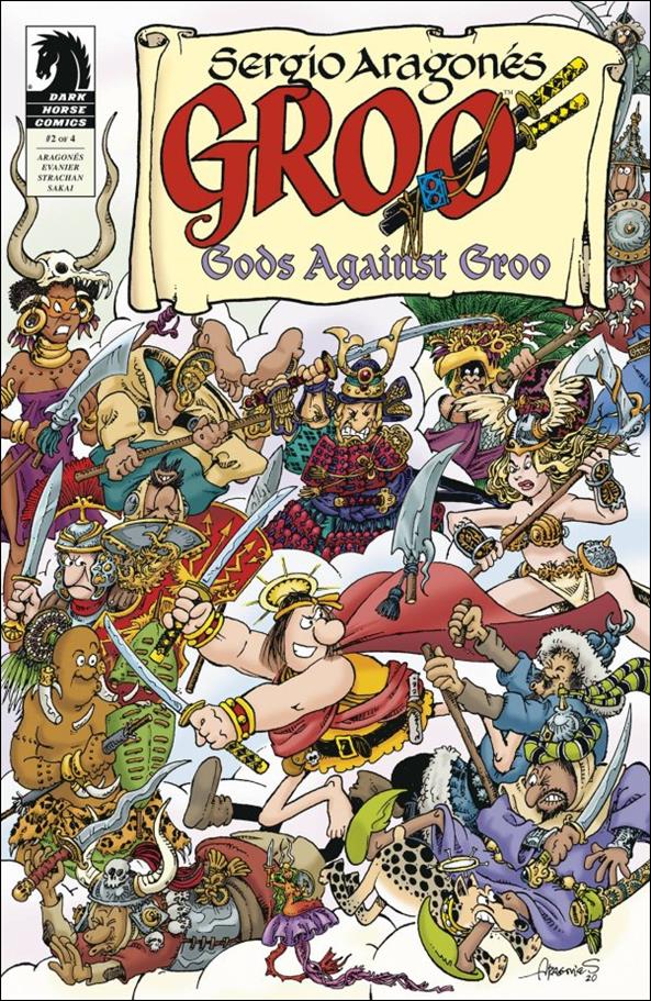Groo: Gods Against Groo issue 2 Sergio Aragonés Cover