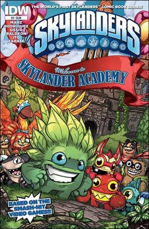 Skylanders issue 3 Fico Ossio Cover