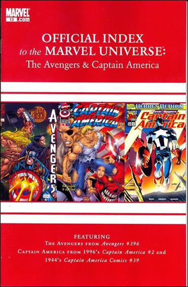 Avengers, Thor & Captain America: Official Index to the Marvel Universe issue 13
