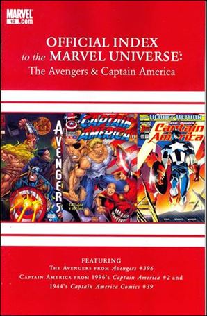 Avengers, Thor & Captain America: Official Index to the Marvel Universe issue 13