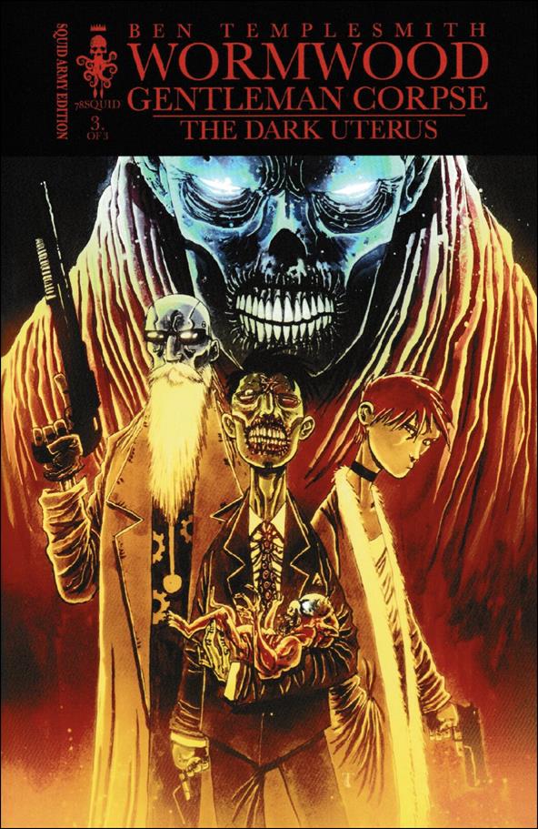 Wormwood Gentleman Corpse: The Dark Uterus  issue 3 Squid Army Edition (Signed by Templesmith) 1/100