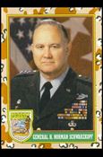 Desert Storm: Series 1 (Base Set) card 4 General H. Norman Schwarzkopf