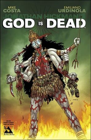 God is Dead issue 38-C Jacen Burrows End of Days Cover