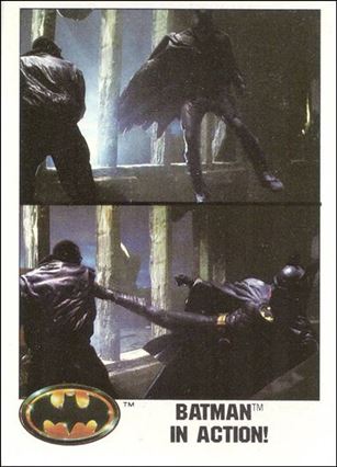 Batman: Series 1 (Base Set) card 120 Batman in Action!