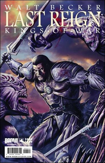 Last Reign issue 4 Karl Richardson Cover