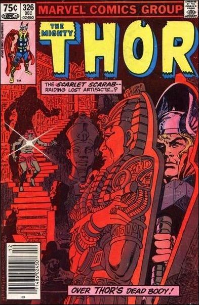 Thor (1966) issue 326-B Canadian Price Cover