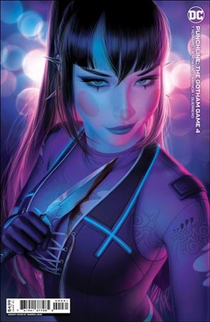 Punchline: The Gotham Game issue 4-C Warren Louw Cardstock Cover