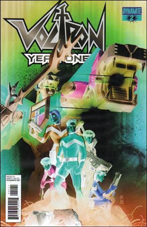 Voltron: Year One issue 2-B Negative Art 1:10 Cover