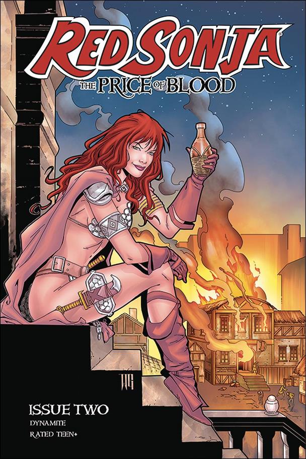 Red Sonja: Price of Blood issue 2-D Walter Giovani Cover