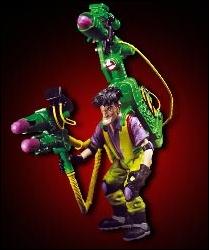 Extreme Ghostbusters (Deluxe Figures) figure 1 Deluxe Eduardo (Purple Nozzles)