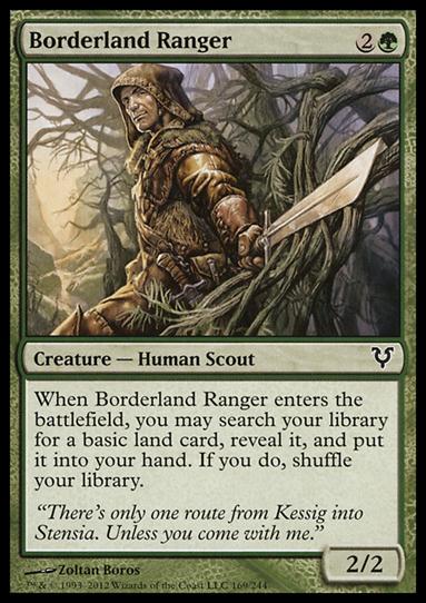 Magic the Gathering: Avacyn Restored (Base Set) card 169 Borderland Ranger