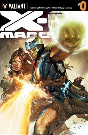 X-O Manowar (2012)  issue 0-B Clay Mann Cover
