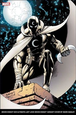 Moon Knight (2021) issue 24-B Mark Bagley Ultimate Last Look Cover