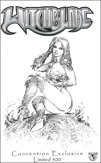 Witchblade (1995) issue 60-D Jay Company 2002 WW East Sketch Cover 1/500