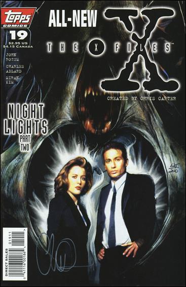 X-Files (1995) issue 19-B DF Set (Signed by Charles Adlard) 1/200
